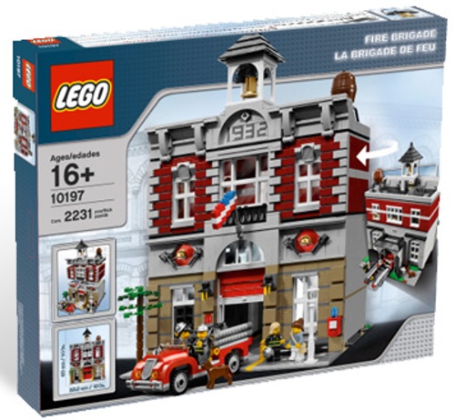 LEGO Exclusive 10197 Hasičská zbrojnice