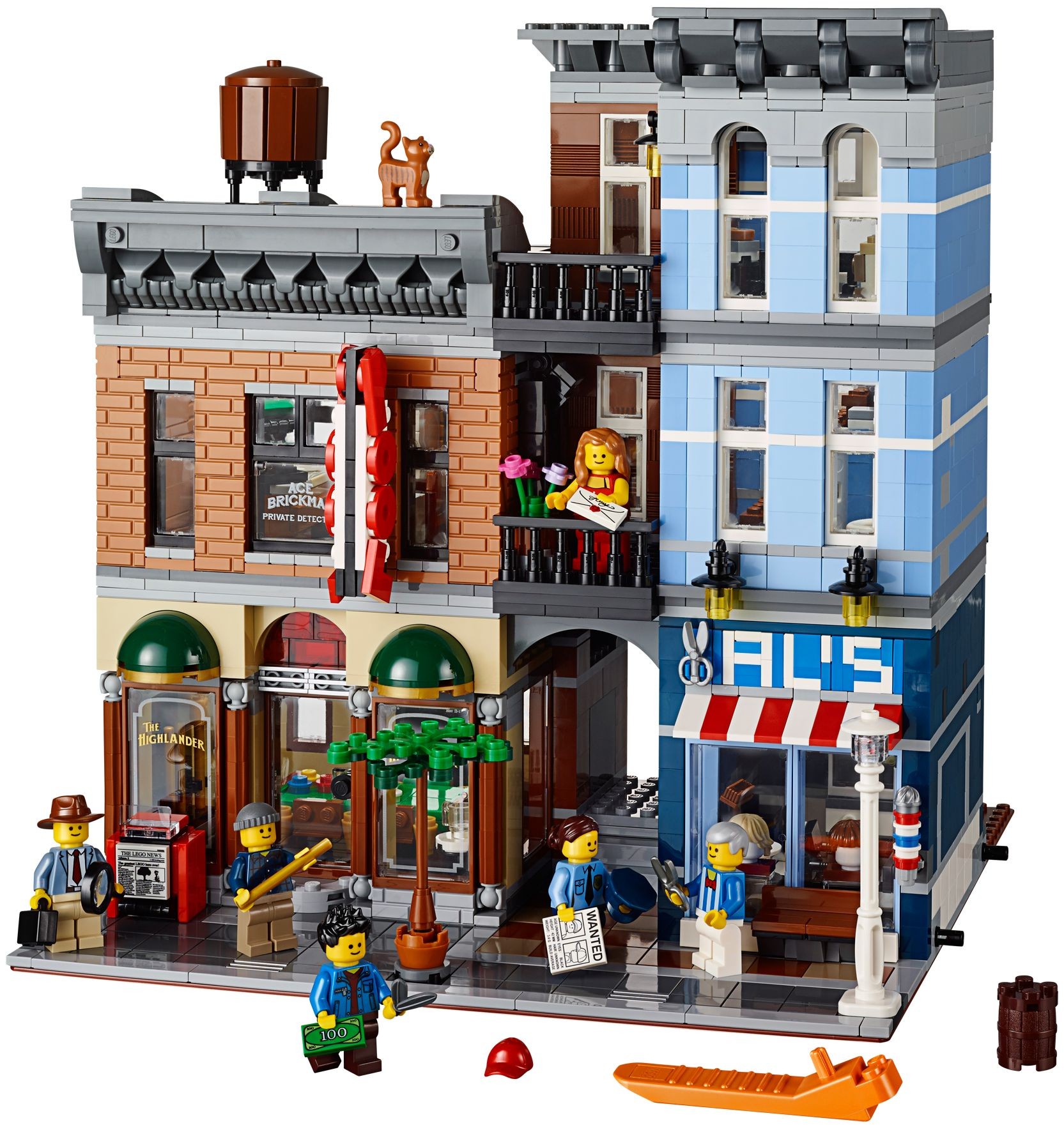 LEGO Creator 10246 Detektivní kancelář