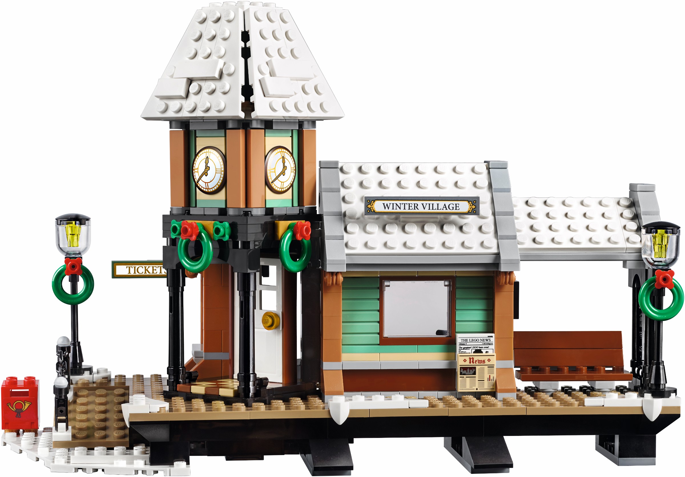 LEGO Creator 10259 Nádraží v zasněžené vesnici