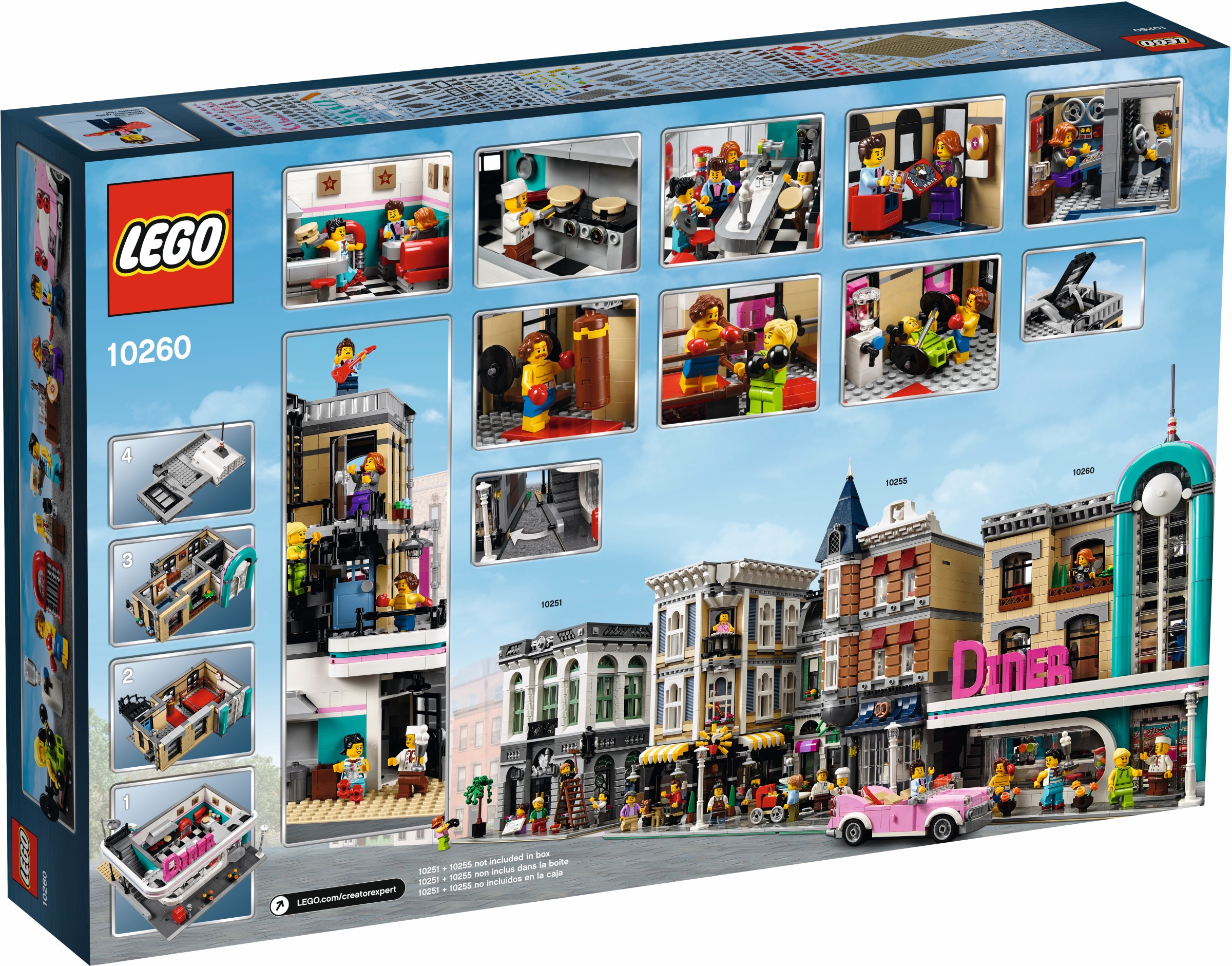 LEGO Exclusive 10260 Restaurace v centru města