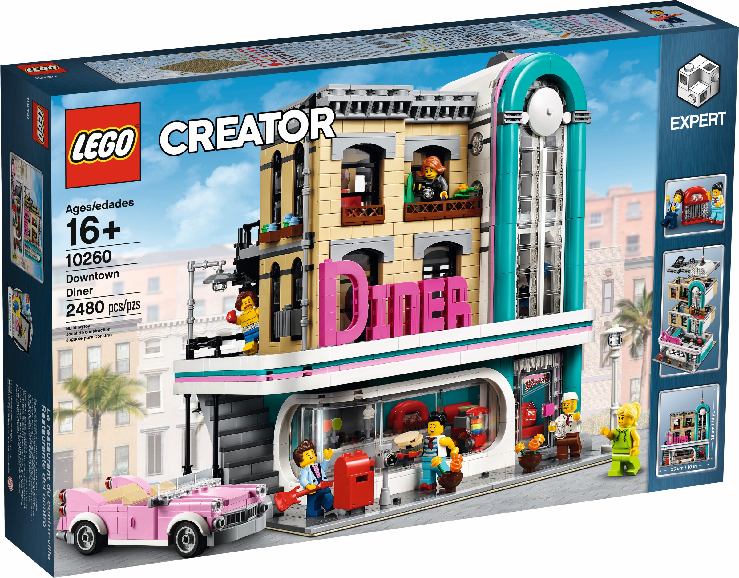 LEGO Exclusive 10260 Restaurace v centru města