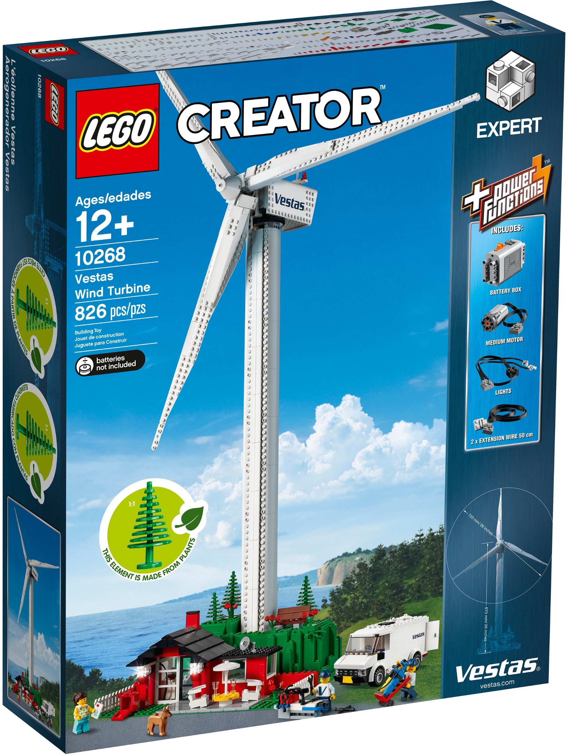 LEGO Creator 10268 Větrná turbána Vestas