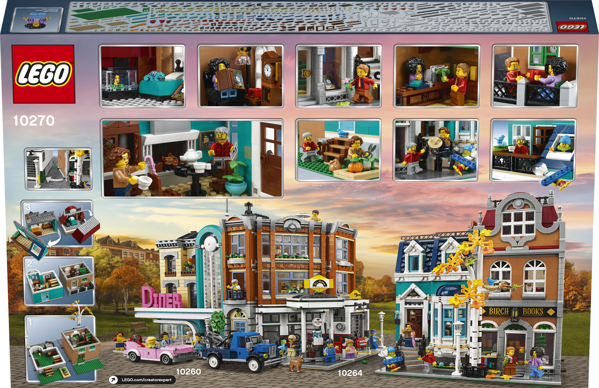LEGO Creator Expert 10270 Knihkupectví