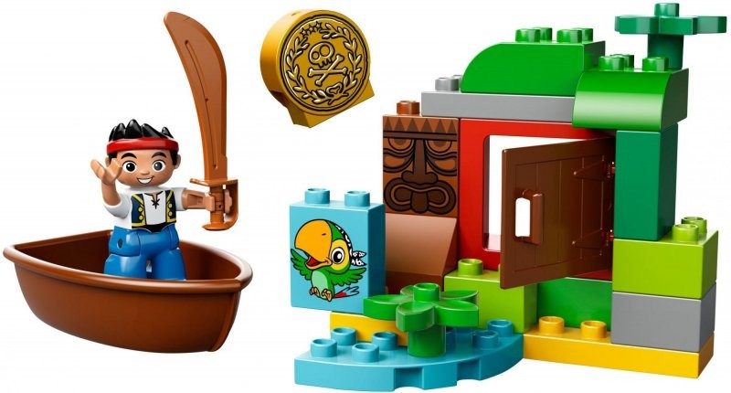 LEGO DUPLO Piráti 10512 Jakeova honba za pokladem