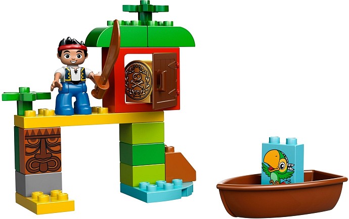 LEGO DUPLO Piráti 10512 Jakeova honba za pokladem