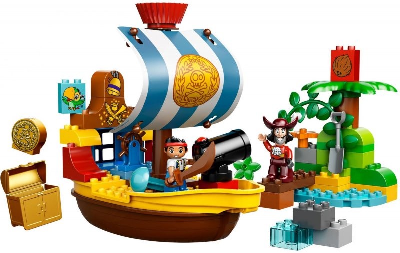 LEGO DUPLO Piráti 10514 Jakeova pirátská bárka