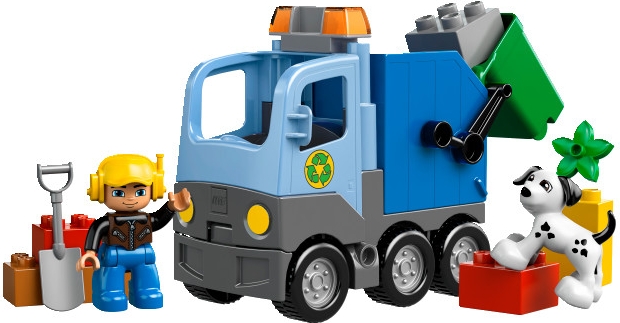 LEGO DUPLO Legoville 10519 Popelářský vůz