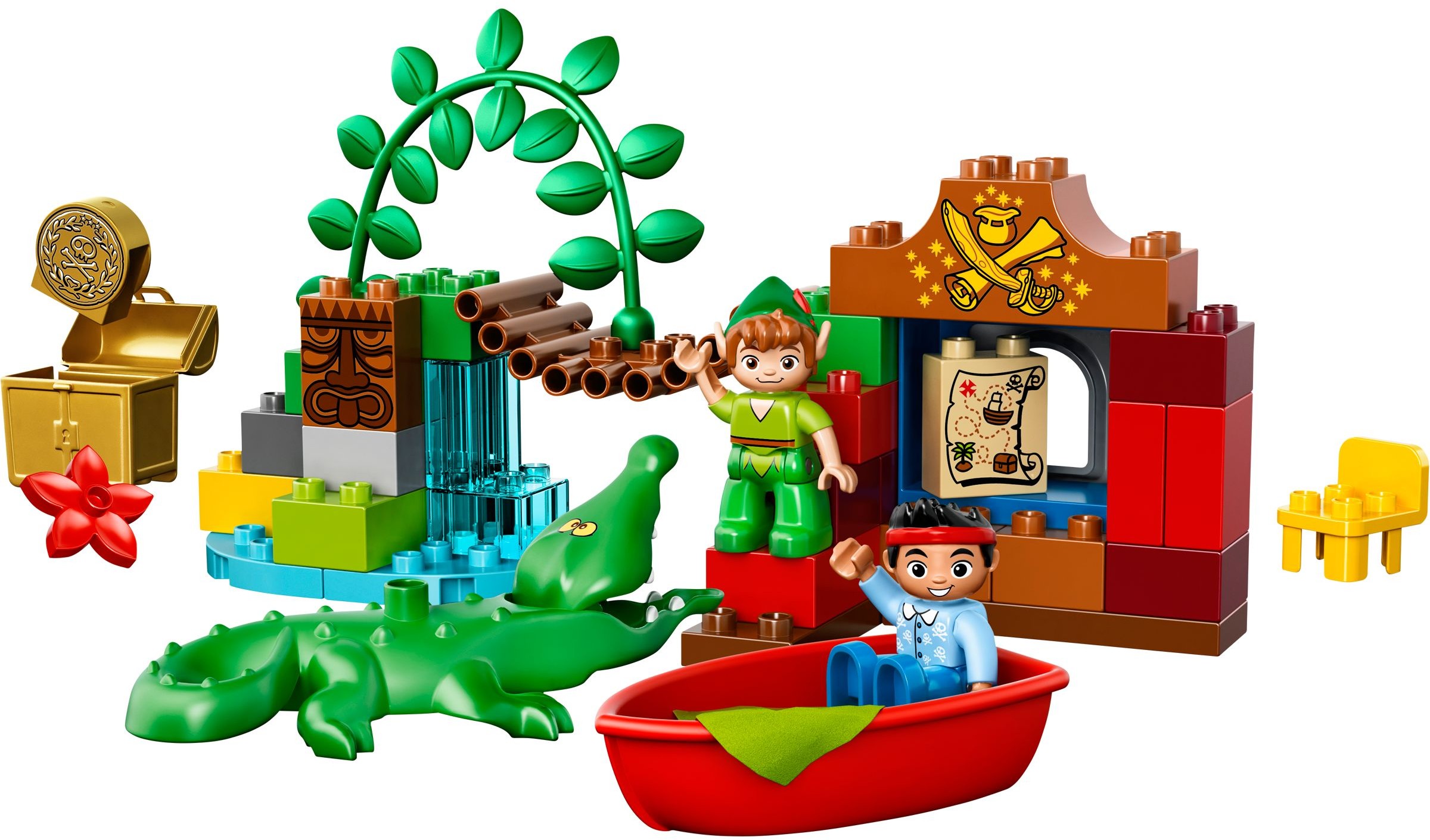 LEGO DUPLO Pirát 10526 Peter Pan přichází