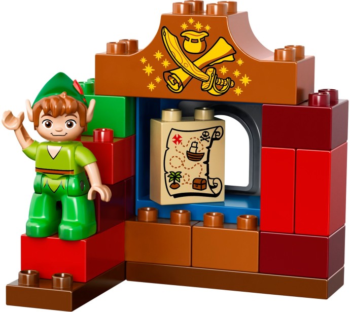LEGO DUPLO Pirát 10526 Peter Pan přichází