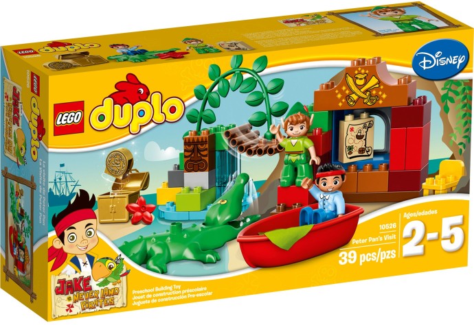 LEGO DUPLO Pirát 10526 Peter Pan přichází