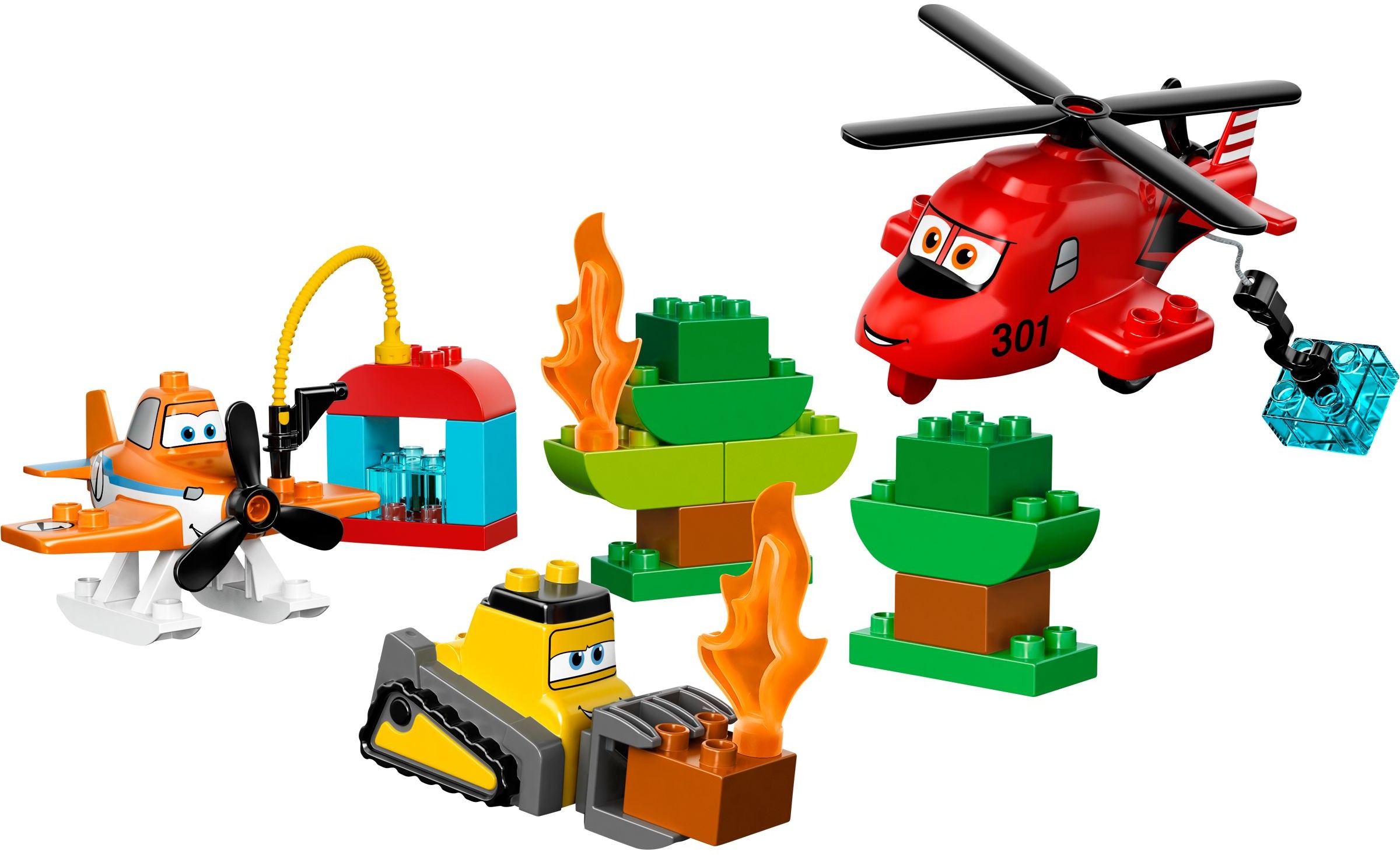LEGO DUPLO Letadla 10538 Hasiči a záchranáři