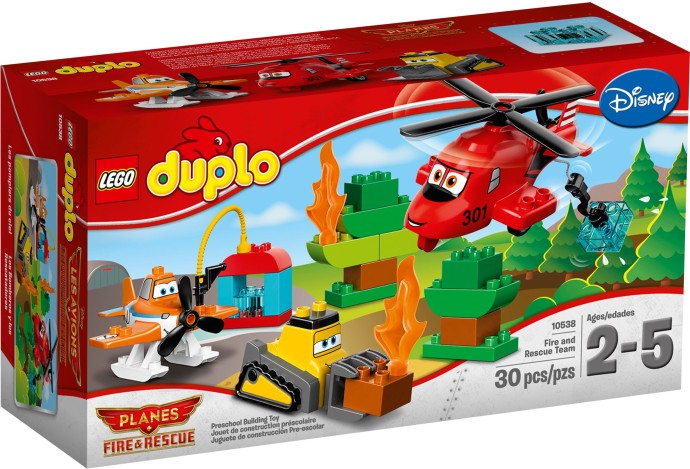 LEGO DUPLO Letadla 10538 Hasiči a záchranáři