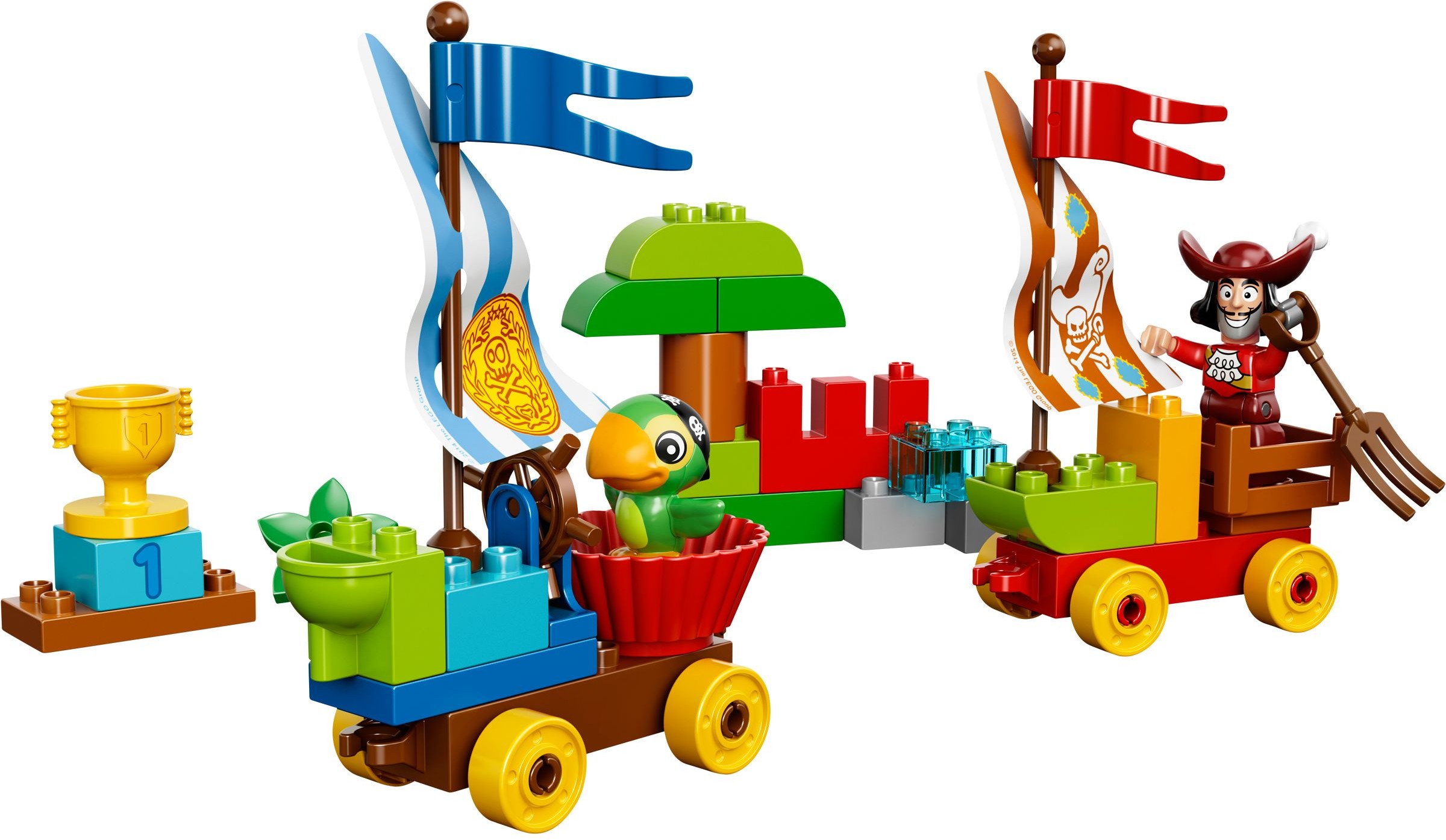 LEGO DUPLO Piráti 10539 Závody na pláži