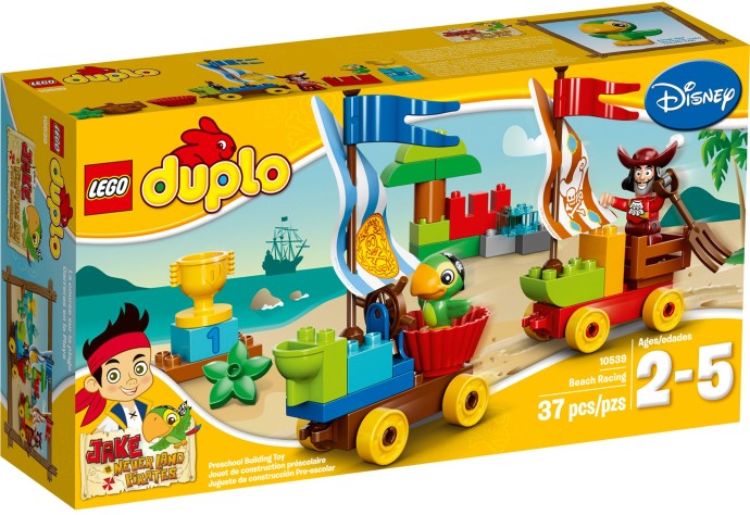 LEGO DUPLO Piráti 10539 Závody na pláži
