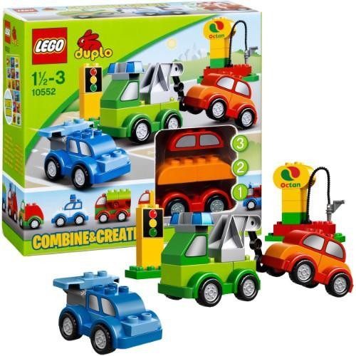 LEGO DUPLO Kostičky 10552 Tvořivá autíčka