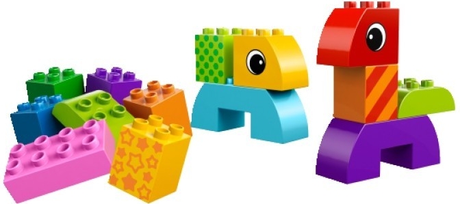LEGO DUPLO Kostičky 10554 Tahací hračky pro batolata