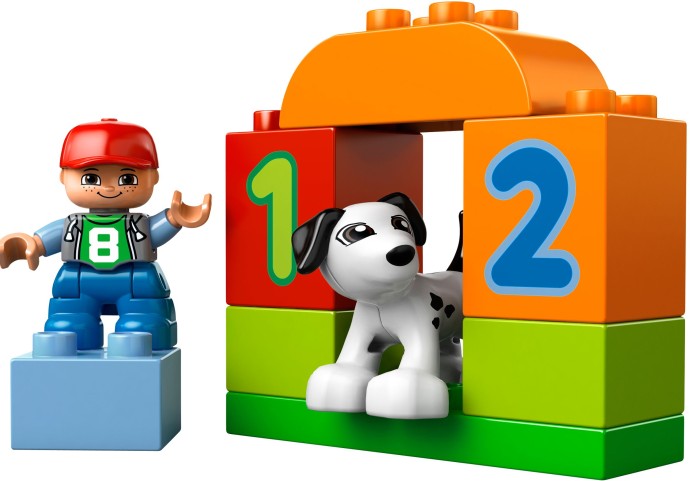LEGO DUPLO Kostičky 10558 Vláček plný čísel