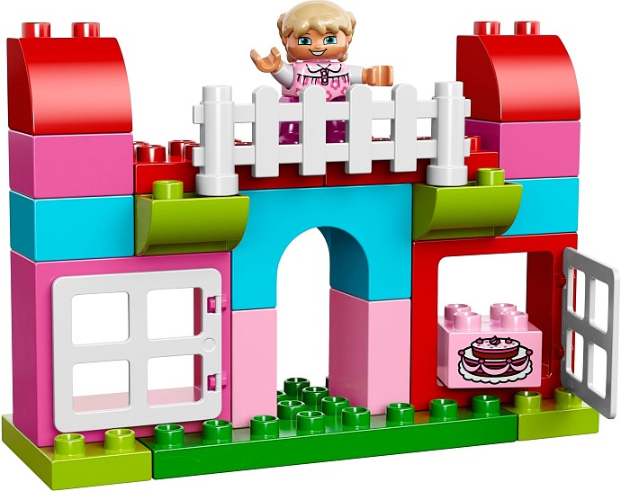 LEGO DUPLO Kostičky 10571 Růžový box plný zábavy
