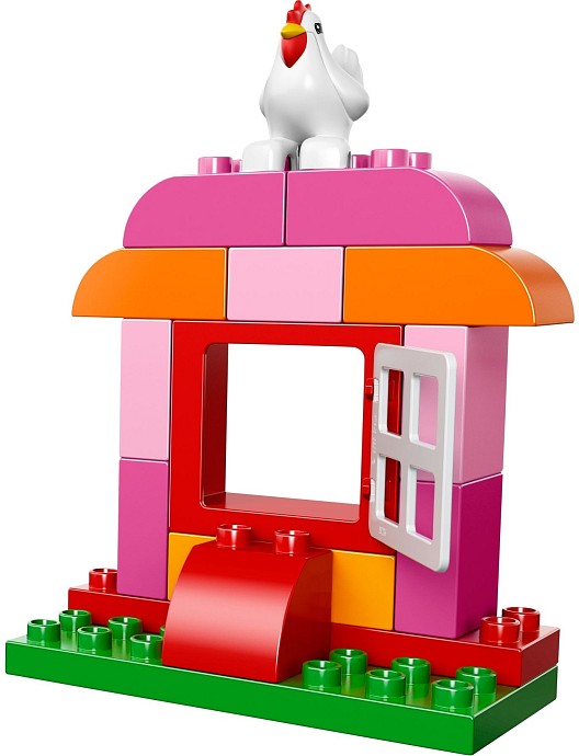 LEGO DUPLO Kostičky 10571 Růžový box plný zábavy