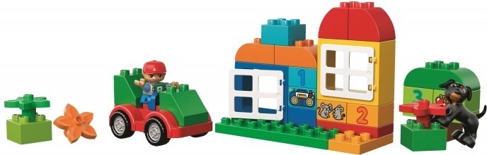 LEGO DUPLO Kostičky 10572 Box plný zábavy