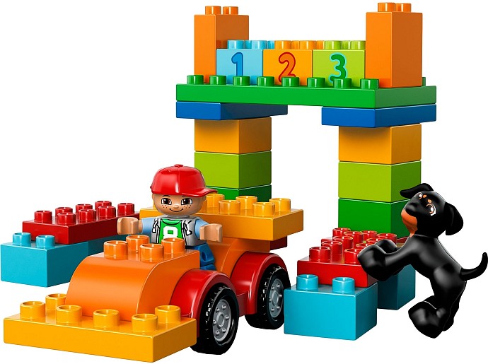 LEGO DUPLO Kostičky 10572 Box plný zábavy
