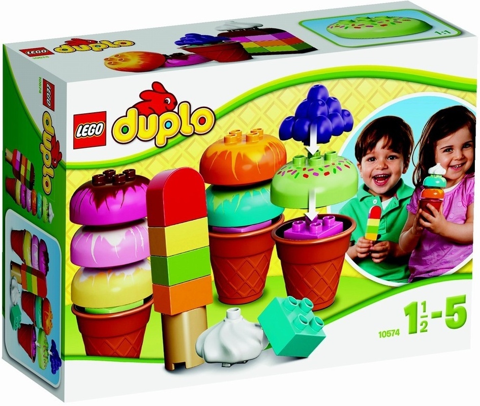 LEGO DUPLO Kostičky 10574 Postav si zmrzlinu