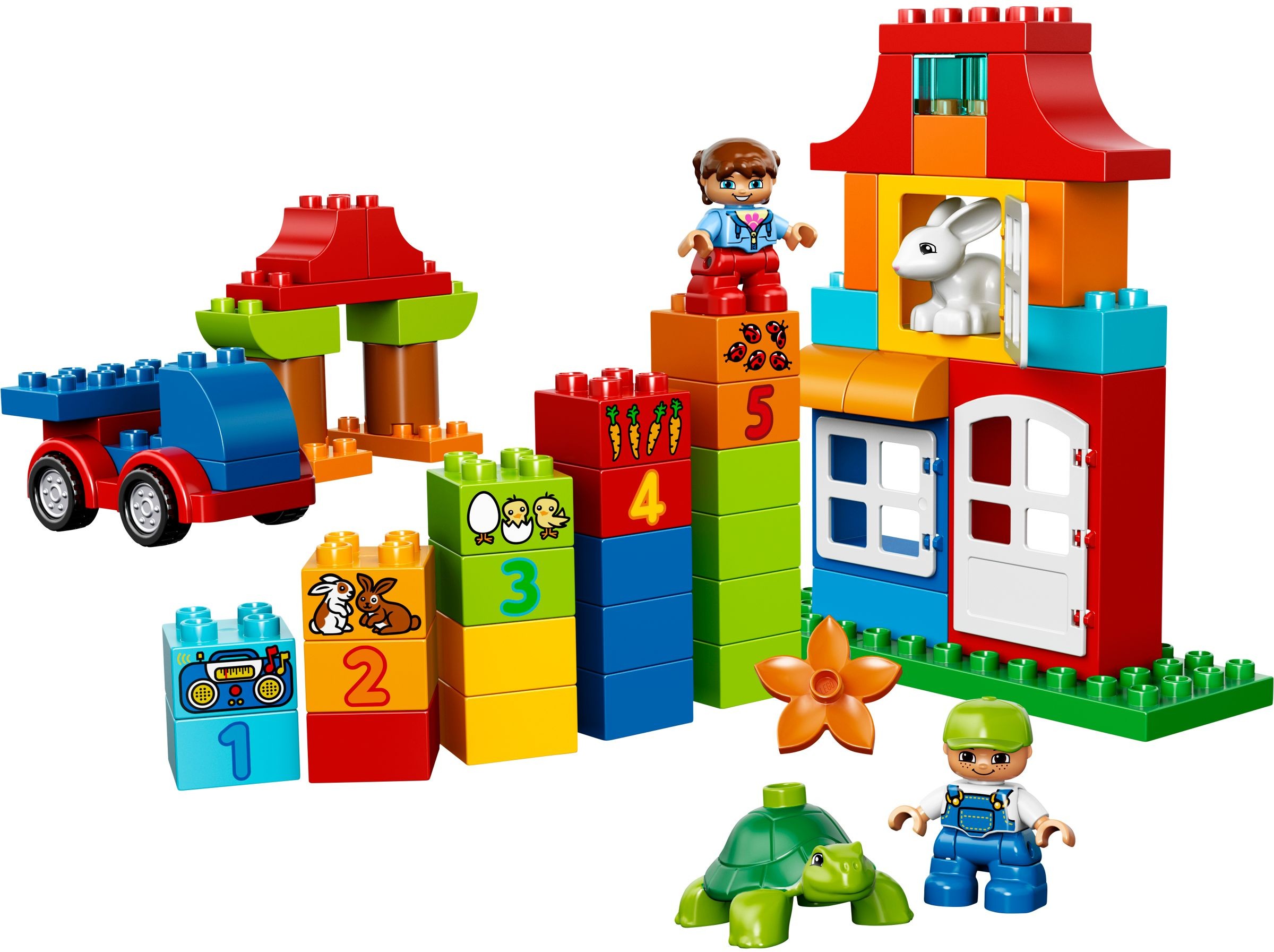 LEGO DUPLO Kostičky 10580 Zábavný box Deluxe
