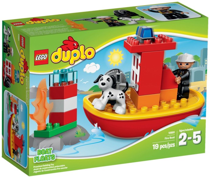 LEGO DUPLO Legoville 10591 Hasičský člun