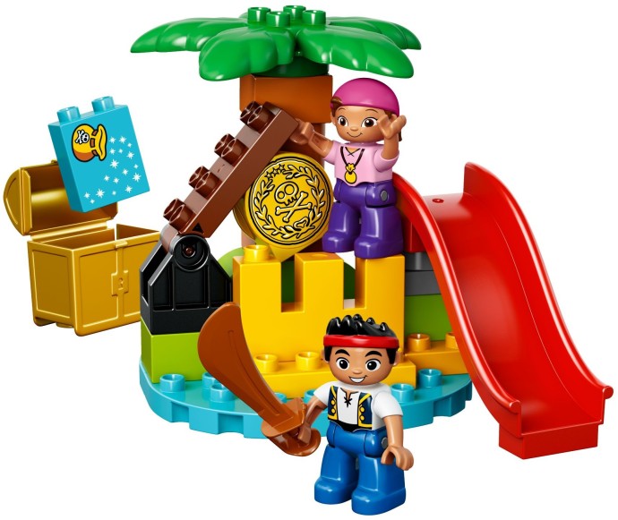 LEGO DUPLO Piráti 10604 Ostrov pokladů