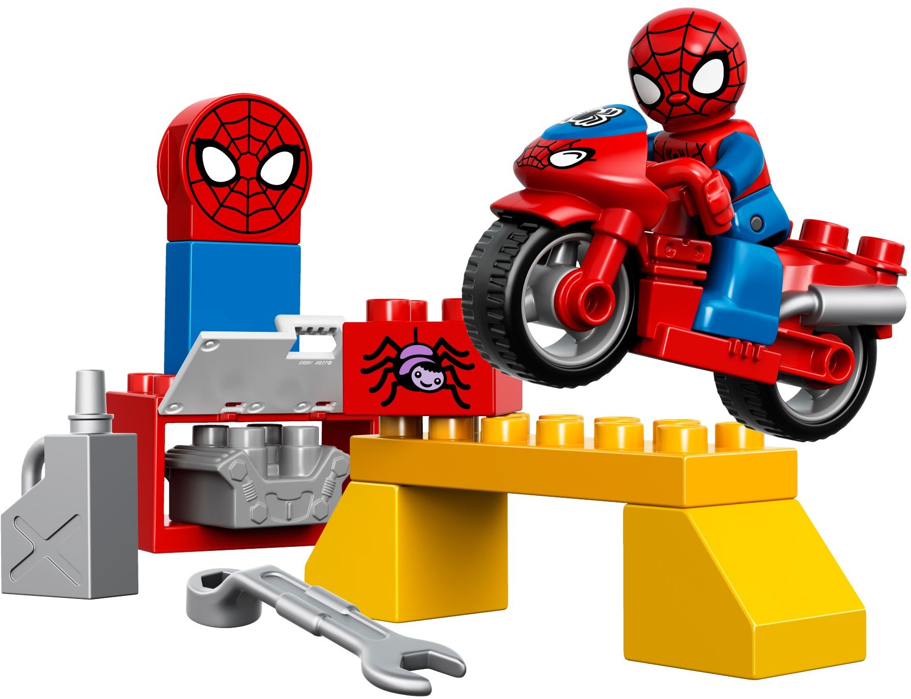 LEGO Duplo 10607 Spidermanova dílna pro pavučinové kolo