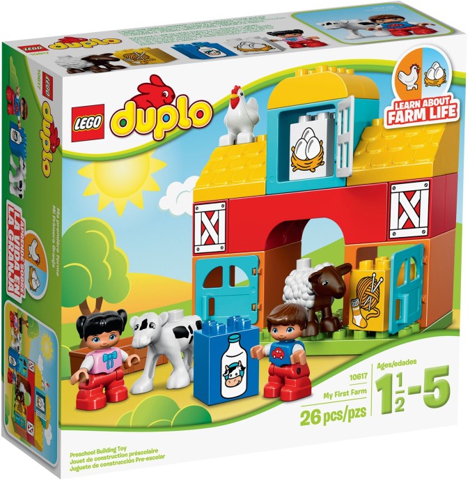 LEGO DUPLO Kostičky 10617 Moje první farma