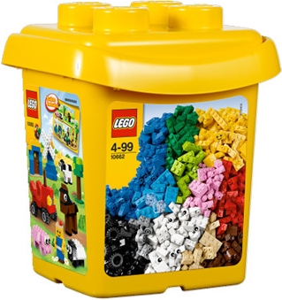 LEGO Kostičky 10662 Tvořivý kyblík