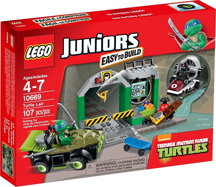 LEGO Juniors 10669 Želví doupě