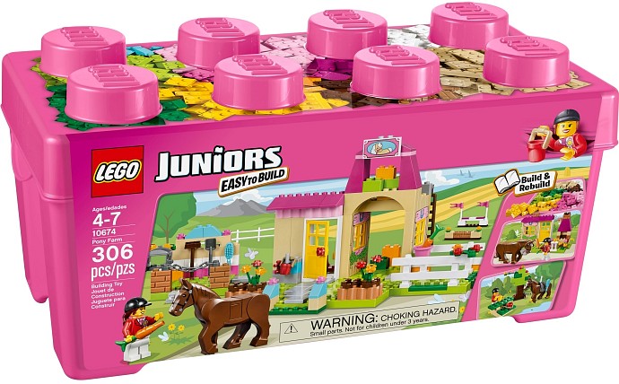 LEGO Juniors 10674 Farma pro Poníky