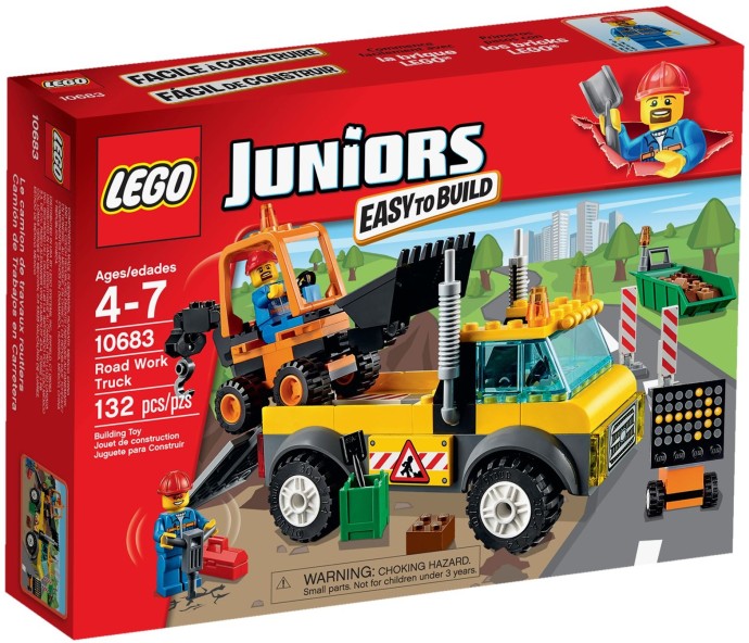 LEGO Juniors 10683 Náklaďák pro silničáře