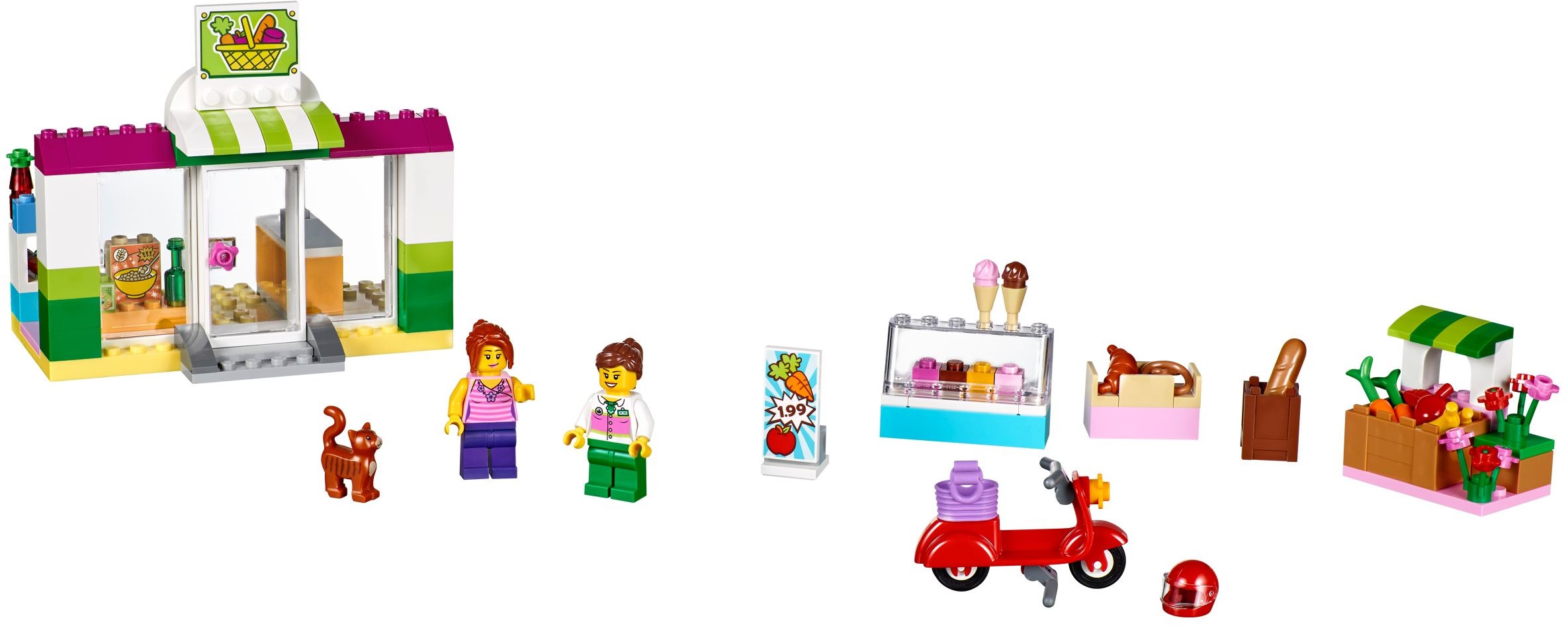 LEGO Juniors 10684 Supermarket v kufříku
