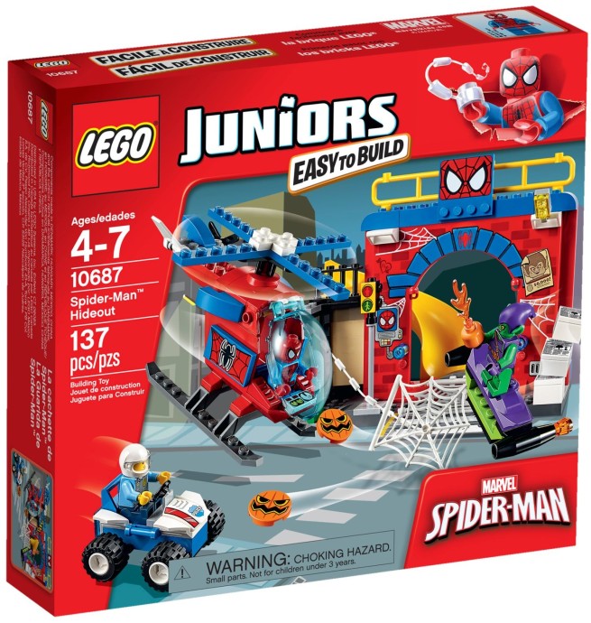 LEGO Juniors 10687 Spider-Manova skrýš