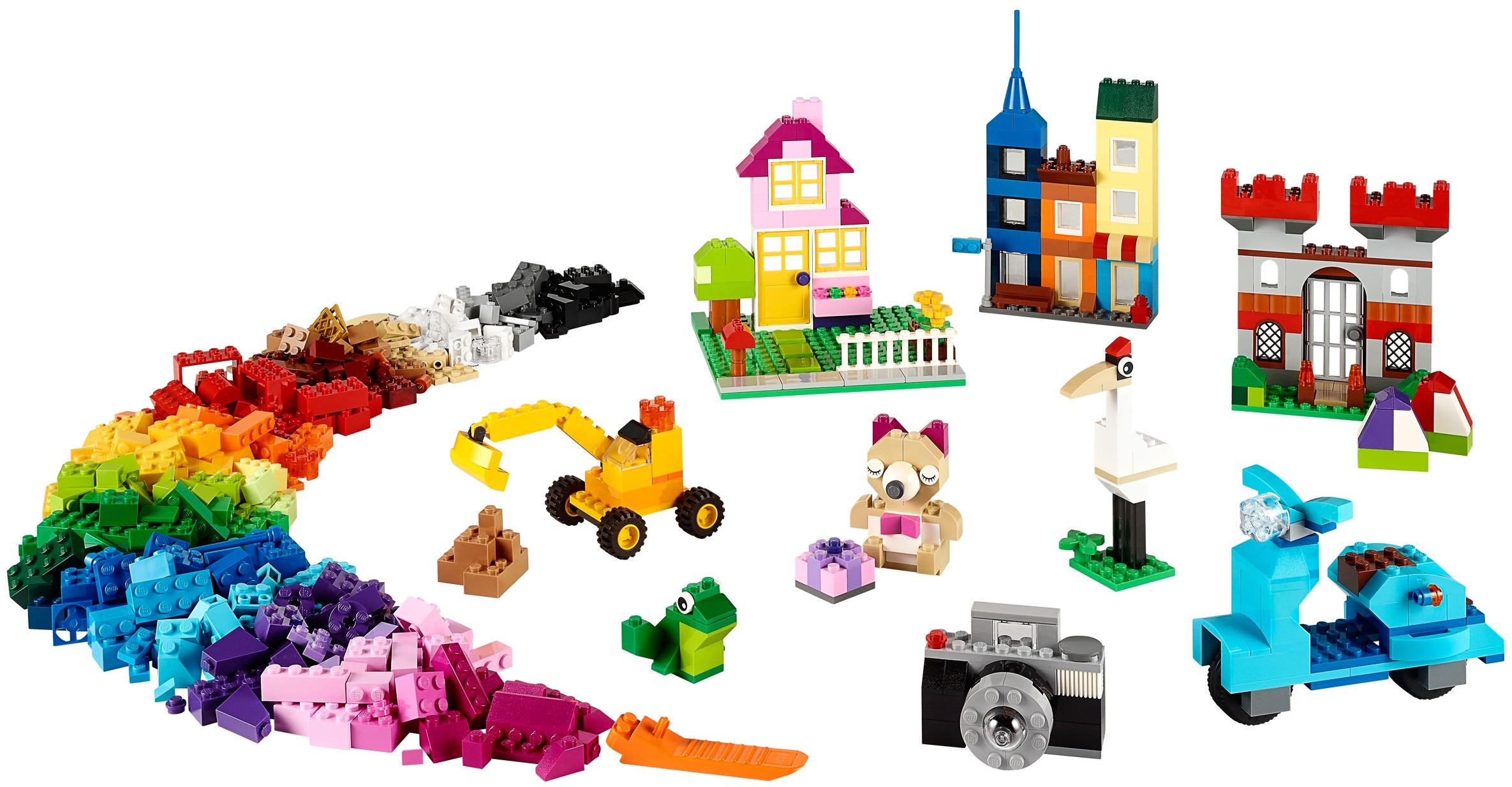 LEGO Classic 10698 Velký kreativní box LEGO
