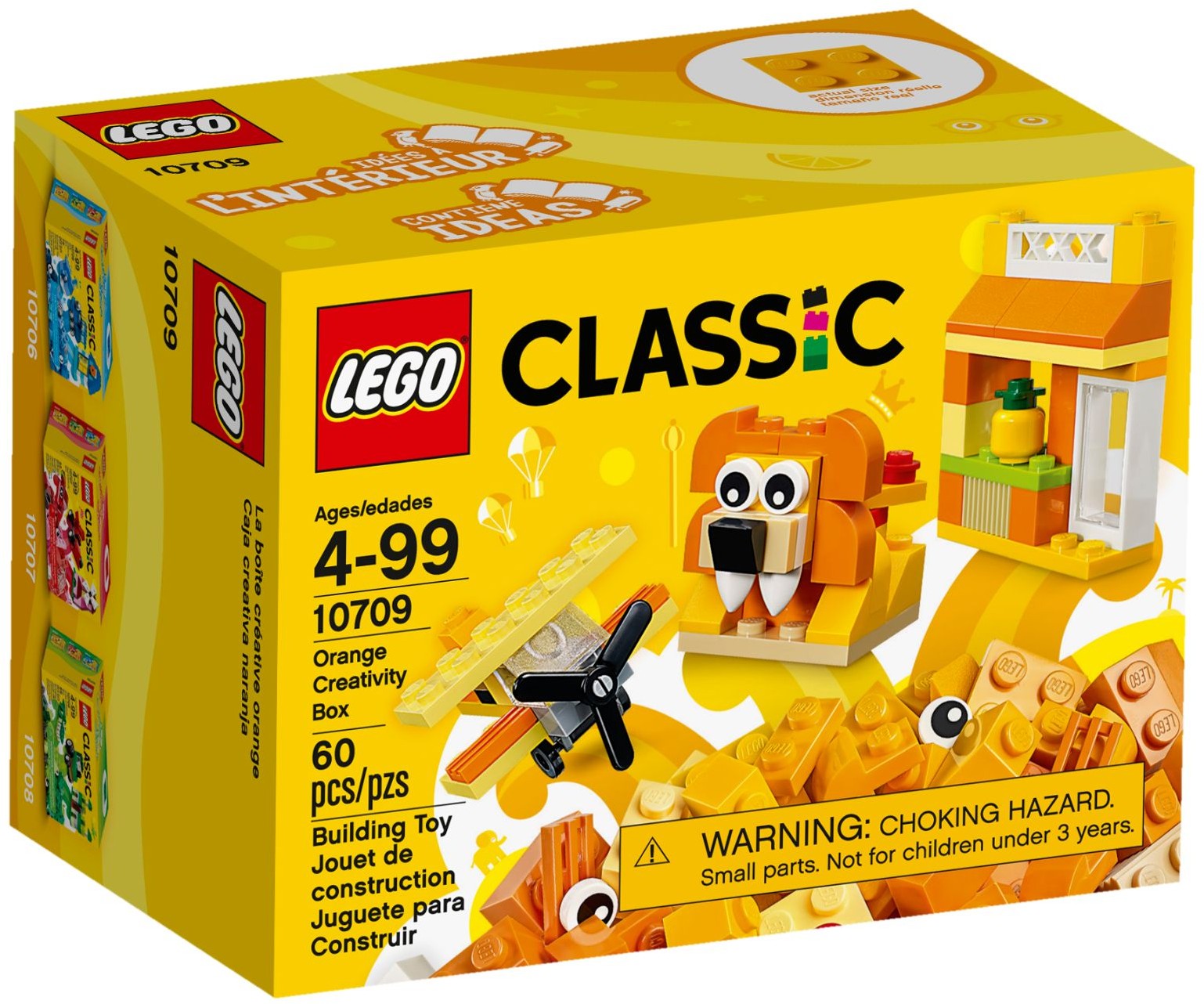 LEGO Classic 10709 Oranžový kreativní box