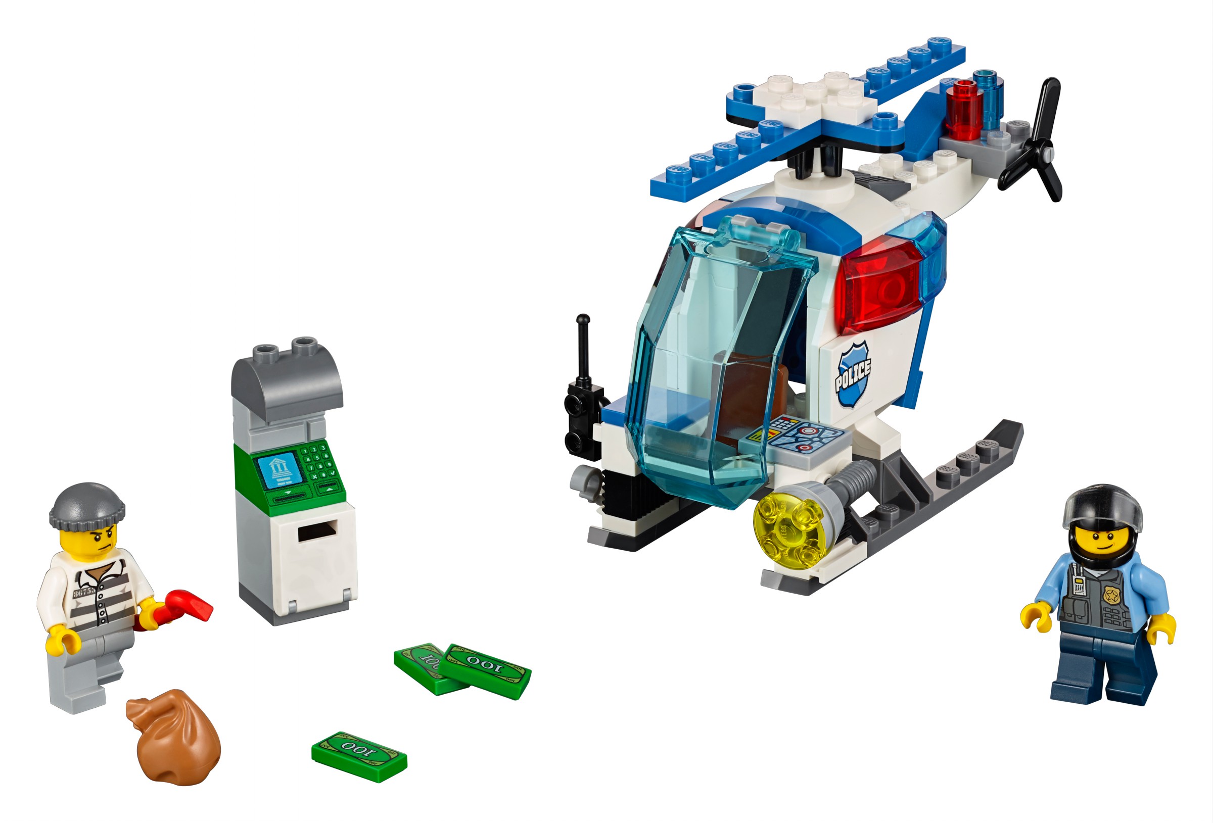 LEGO Juniors 10720 Pronásledování s policejní helikoptérou