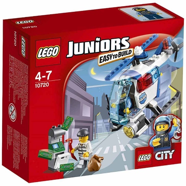 LEGO Juniors 10720 Pronásledování s policejní helikoptérou