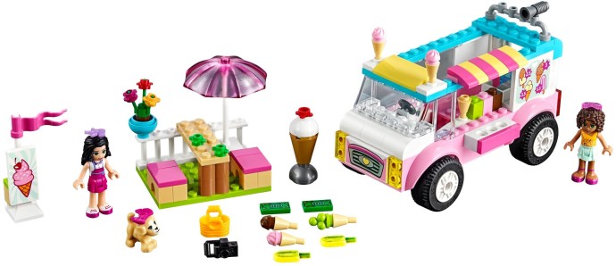 LEGO Juniors 10727 Emma a zmrzlinářská dodávka