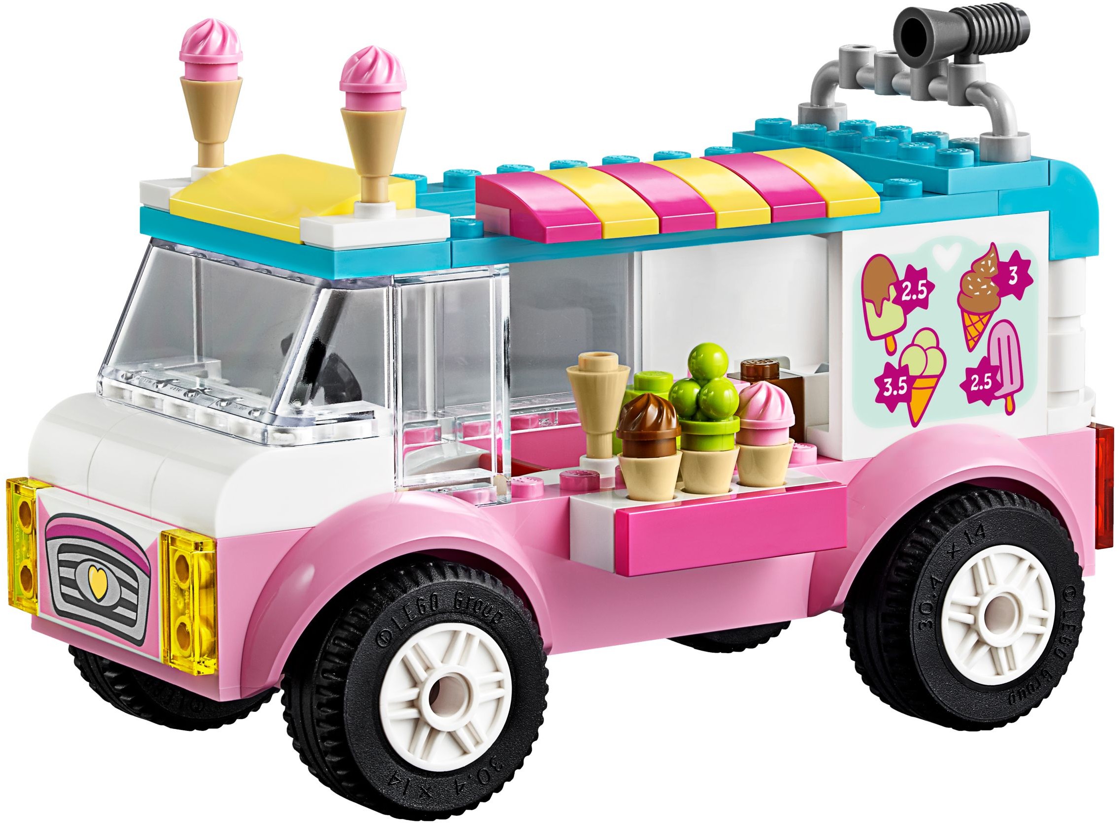 LEGO Juniors 10727 Emma a zmrzlinářská dodávka