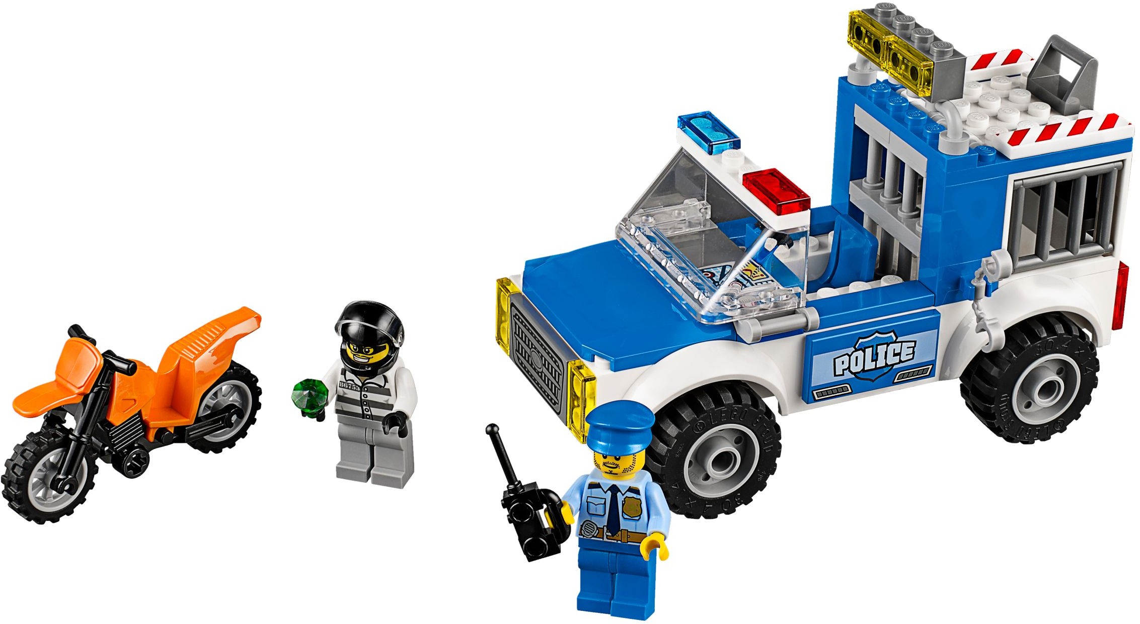 LEGO Juniors 10735 Honička s policejní dodávkou