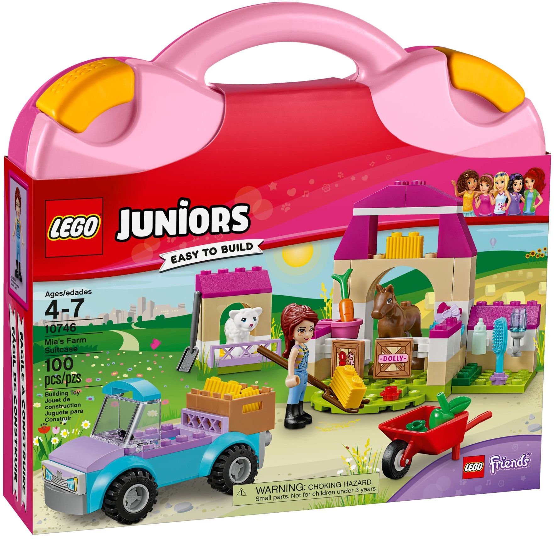 LEGO Juniors 10746 Mia a kufřík na farmu