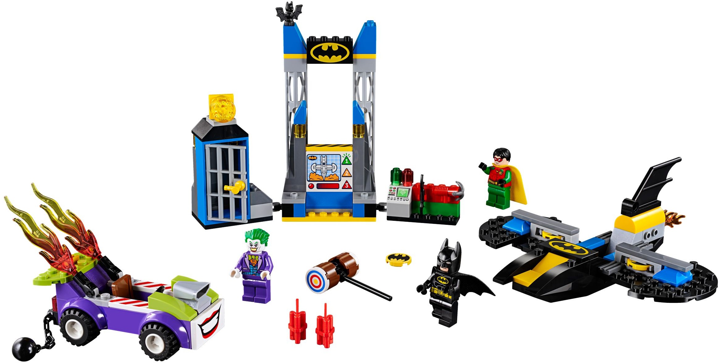 LEGO Juniors 10753 Joker™ útočí na Batcave