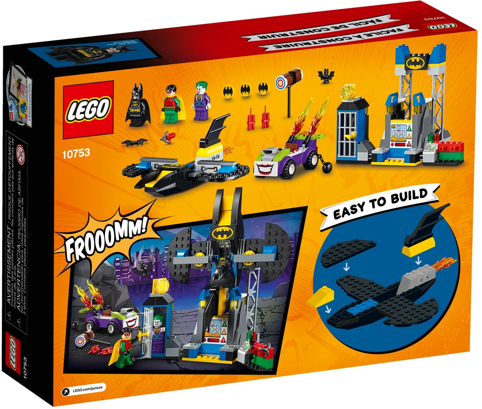 LEGO Juniors 10753 Joker™ útočí na Batcave