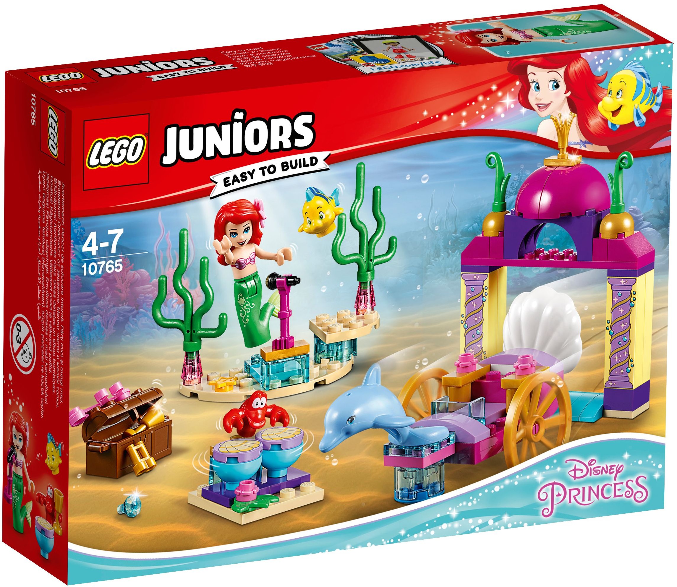LEGO Juniors 10765 Ariel a koncert pod vodou