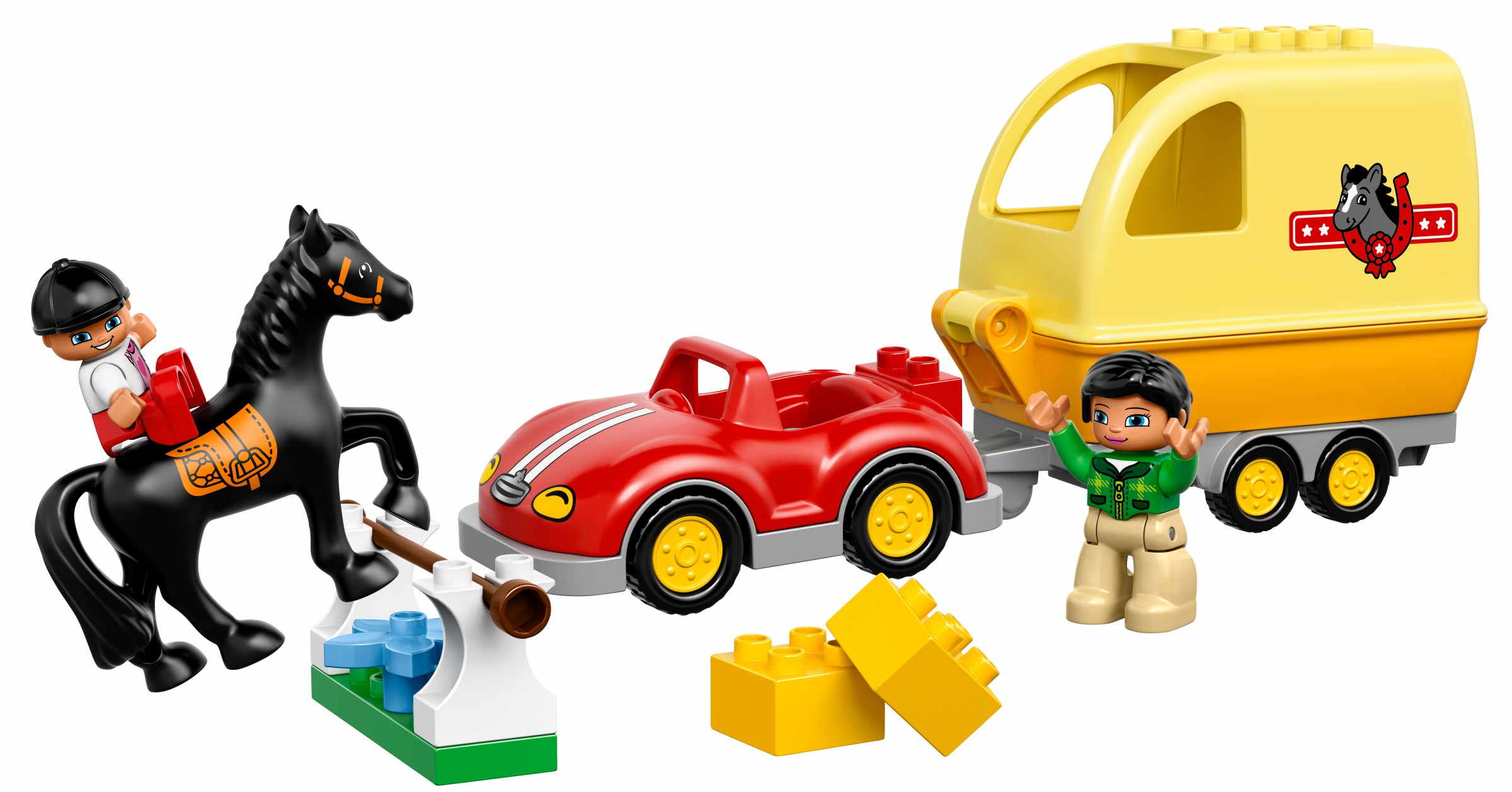 LEGO DUPLO Legoville 10807 Přívěs pro koně