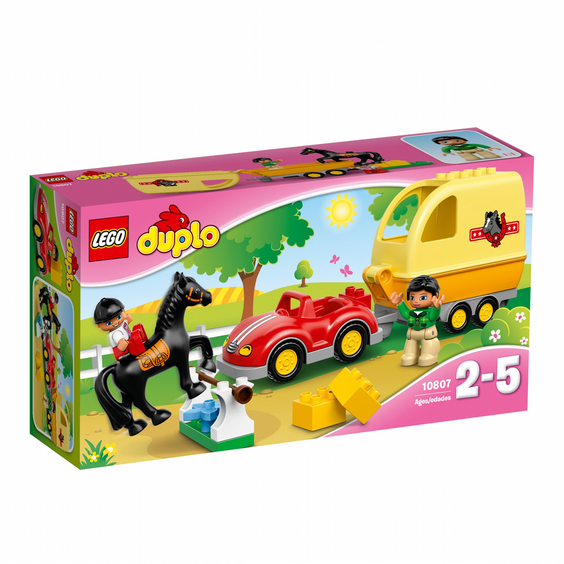 LEGO DUPLO Legoville 10807 Přívěs pro koně